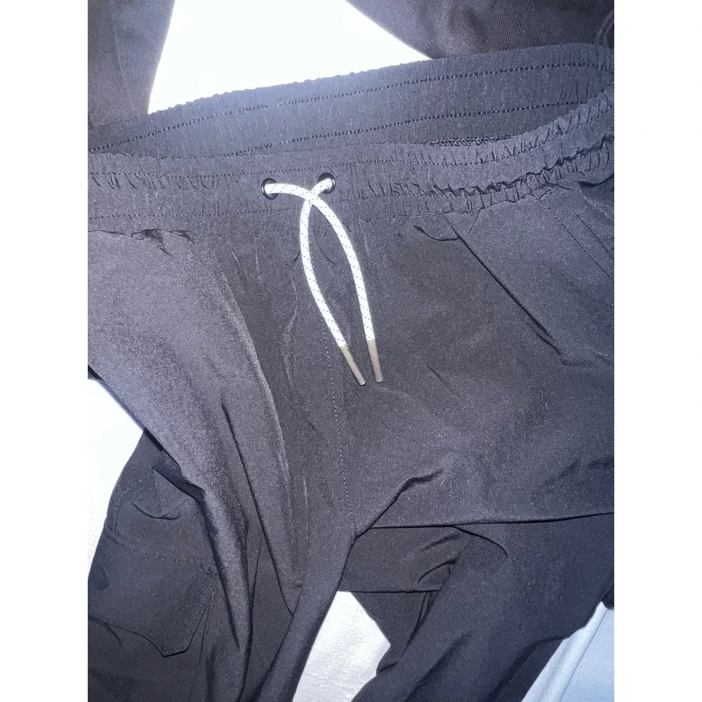 Athletic Works Sweatshirt & All In Motion Cargo Joggers Set Boys XL 14-16 Black